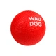 Іграшка для собак WAUDOG Fun Red Ball 70 мм (6001) - зображення 1