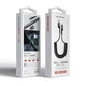 Дата кабель USB 2.0 AM to Lightning 1.0m Spiral 2.4A black Armorstandart (ARM75391) - зображення 3