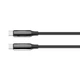 Дата кабель USB-C to USB-C 2.0m (PVC+Aluminum Alloy) (PD Fast Charging 240W) 5А black ColorWay (CW-CBPDCC070-BK) - изображение 9