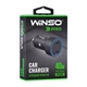 Автомобільний зарядний пристрій Winso PRO 40W 2xUSB-C для швидкого заряджання смартфонів та планшетів з LED індикатором (1LO-TH_11C) - зображення 5