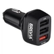Автомобильное зарядное устройство BREVIA ePower TriDrive 42W 3xUSB-A черный зарядка для машины адаптер для авто (LI-D_22-O) - изображение 2