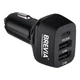 Автомобильное зарядное устройство BREVIA ePower TriDrive 44W 1xUSB-C 2xUSB-A для зарядки гаджетов и телефонов черное (DO-LI_33S) - изображение 2