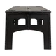 Складаний туристичний стіл Tribe Camp Table Low 70×44 см — легкий, міцний, з ручкою (T-EF-0003-black) - изображение 4