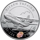 Монета Украина 20 гривен 2005 Серебро Proof Самолет АН-124 «Руслан» (Ag 925, 2 унции, 62.2 гр.) - изображение 2