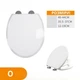 Крышка для унитаза с детским сиденьем форма O - изображение 2