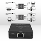 Rozdzielacz sieciowy Qoltec Ethernet mini SWITCH 1x2 RJ45 1000Mb/s USB-C (5901878522494) - obraz 3