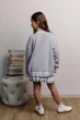 Дитячий кардиган зі смужкою ART KNIT сірий, 116-122см 039764 - зображення 9