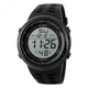 Чоловічий наручний годинник 1167BK Black Skmei (acs0030844) - зображення 1