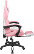 Геймерське крісло Kruger & Matz GX-150 White/Pink (5901890068635) - зображення 6