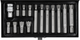 Zestaw nasadek YATO Ribe M6-M14 z adapterem 1/2" 15 szt. (YT-0419) - obraz 1