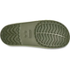 Крокс Баябенд Зелені Слайд Шльопанці Crocs Bayaband Slide Army Green (38-39, зелений) - зображення 6