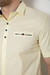 Сорочка чоловіча, колір жовтий, 214R7114-2, 4XL - зображення 5