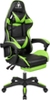 Fotel gamingowy Kruger & Matz GX-150 Black/Green (5901890068628) - obraz 4