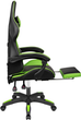 Fotel gamingowy Kruger & Matz GX-150 Black/Green (5901890068628) - obraz 6