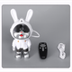 Світильник нічник Астронавт у вигляді кролика-космонавта Проектор Rabbit Star Galaxy Nightlight Projector 10 Вт 23 см з ефектом зоряного неба та пультом - зображення 10