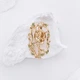 Значок (пин) BROCHE брошь бижутерия Медицина Посох Асклепия золотистый BRGV114799 - изображение 6