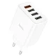 Сетевое зарядное устройство (4×USB, QC3), Hoco C102A Fuerza / Адаптер для зарядки / Блок питания - изображение 8
