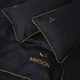 Комплект постільної білизни Mirson Ranforce Elite Corner 16-9000 Black Stone 2х143х210 см (2200008401368) - зображення 1