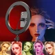 Кольцевая LED лампа RGB 33 см 25 Вт USB для фото и видео съемки MJ33 с держателем для телефона - изображение 2