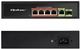 Комутатор Qoltec PoE SWITCH 4x RJ45 PoE 1x RJ45 Uplink 1x SFP 65W 1000 Mb (5901878522968) - зображення 3