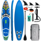 SUP-дошка надувна Funwater 11'6" Monkey 350х84х15 см Турингова з веслом та аксесуарами Комплект 9в1 - зображення 2