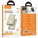 Портативное ЗУ Power Bank Hoco Q34 Clever PD20W с БЗУ 10000 mAh Titanium gold - изображение 3
