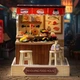 Конструктор 3D DIY Румбокс CUTE ROOM Вращающийся дом еды Revolving Food House - изображение 2