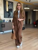 Fashions • Женский костюм Darla Fashions 42-46 шоколад (3013-мо) - зображення 2