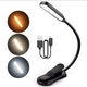 Лампа для читання книг, 7 Led, чорна - изображение 1