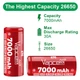 Аккумулятор 26650 Li-Ion Vapcell INR26650 K70, 7000mAh, 15A, 4.2/3.6/2.5V, Red - изображение 2