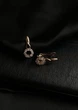 Серьги с камушками золотого цвета 30702 One Size - изображение 1