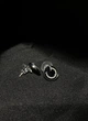 Серьги "Гвоздики" серебряного цвета 31899 One Size - изображение 3