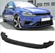 Передний лип-спойлер DPT V-4 (для R / R-Line HB, 2017-2019, черный глянец) для Volkswagen Golf 7/E-Golf - изображение 2