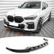 Передний сплиттер DPT V-1 (Для M, Черный Глянец) для BMW X6 G06 2019–2027 гг - изображение 3