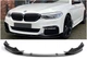 Передний Лип-спойлер DPT V2 для M-Performance 2017-2020, Черный Глянец для BMW 5 серия G30/G31 - изображение 2