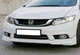Передний лип DPT (под покраску) для Honda Civic Sedan IX 2011-2016 гг - изображение 2