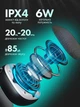 Портативна блютуз bluetooth колонка Proove 6W міні акустика з підсвіткою та вологозахистом IPX4 для музики на активному відпочинку і подорожей - зображення 2