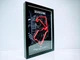Об'ємна Рамка з 3D Трасою Silverstone Circuit / Northamptonshire, United Kingdom / Сільверстоун в Масштабі 1:40 000 Red Matte / F1 Frame 32x23x3 - зображення 1