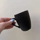 Чашка керамическая 330 мл Astera Embossing RS-MG 11BK черная - изображение 2