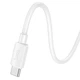 Дата кабель Hoco X96 Hyper Type-C to Type-C 60W (1m) White - изображение 4