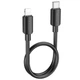 Дата кабель Hoco X96 Hyper Type-C to Lightning 20W (0.25m) Black - изображение 1