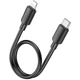 Дата кабель Hoco X96 Hyper Type-C to Lightning 20W (0.25m) Black - изображение 2