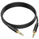 Аудио кабель Aux Hoco UPA30 Friend (1m) Black - изображение 3