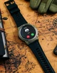Розумний смарт годинник DM55 AMOLED Full HD з Bluetooth дзвінками та 20+ спортивних режимів Спортивний чоловічий годинник Чорно-зелений - зображення 10