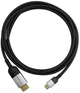 Kabel Qoltec USB-C to HDMI 5 m Black-Grey (5901878504384) - obraz 3