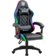 Крісло ігрове Defender Energy, Клас 4, 50мм, PU, RGB, чорне - зображення 2