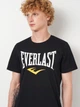 Футболка хлопковая длинная мужская Everlast 37M290J86-2000 S Черная с принтом (8052995718486) - изображение 4