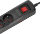 Listwa przeciwprzepięciowa Armac R8 8 gniazd 3 m Black (5904722198043) - obraz 3