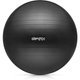 М'яч для фітнесу Фітбол Gymtek 65 см чорний з насосом для гімнастики універсальний - зображення 2