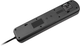 Listwa przeciwprzepięciowa Rebel 5 gniazd 1.5 m Black-Silver (5901890024365) - obraz 2